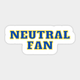 Neutral Fan Sticker